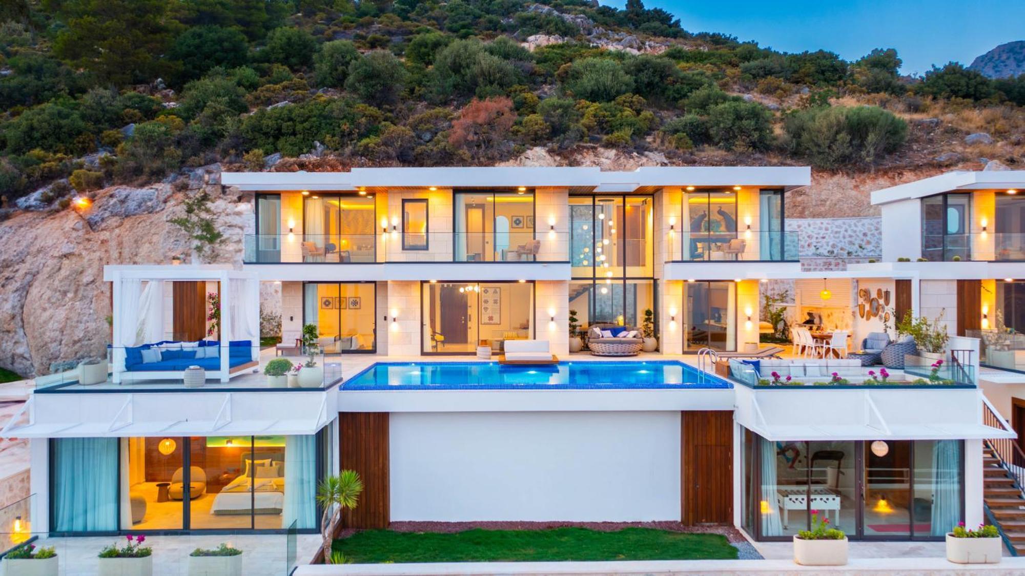 Villa Ultra Luxurious Magnificent Sea View In Kalkan Kalamar Bay Kas